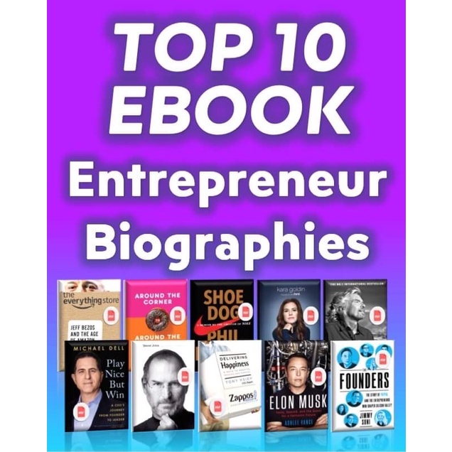 TOP 10 EBOOKS On Entrepreneurship Bio (PDF) (Amazon; Dunkin Donuts ...