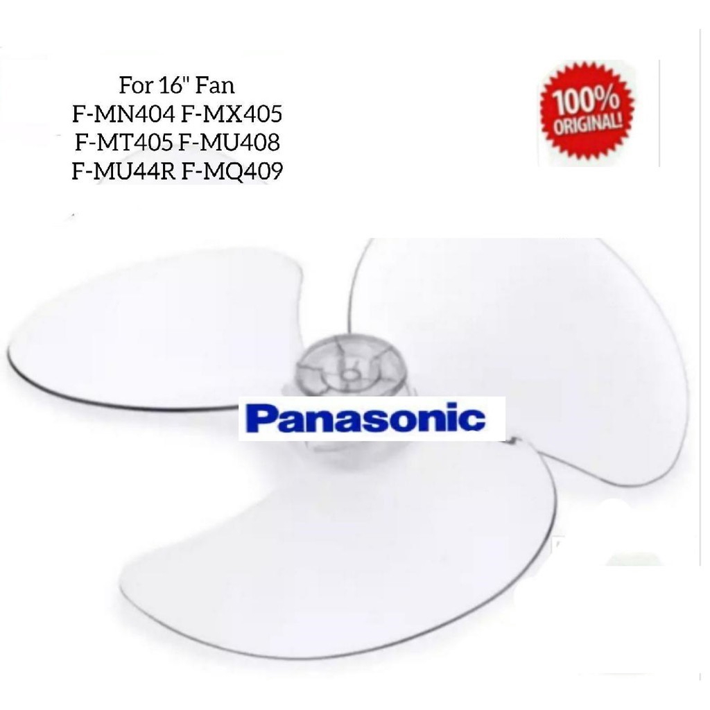 Panasonic Fan Blade For Table,Stand, Wall,Auto fan 16F-MN404(Original)/Fan Blade 18" For F-MU453/12''F-MN304&F-MU308