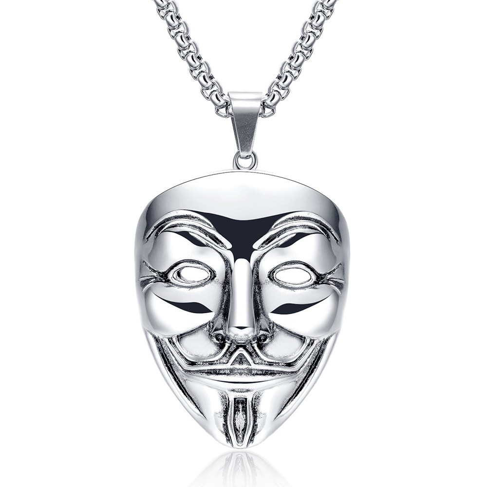 Car Pendant Decoration Mask Man V For Vendetta Rearview Mirror