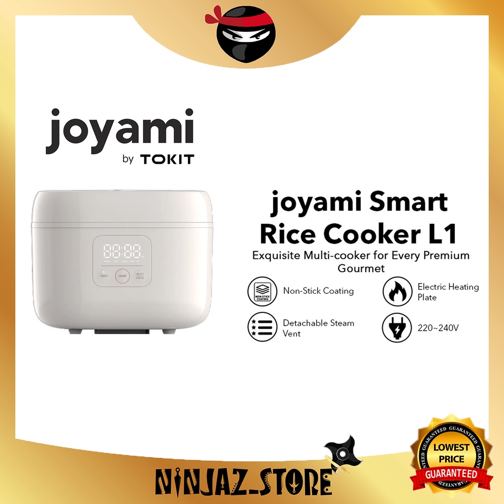 JOYAMI Smart Rice Cooker L1 (Multiple Cooking Function, Smart Timer