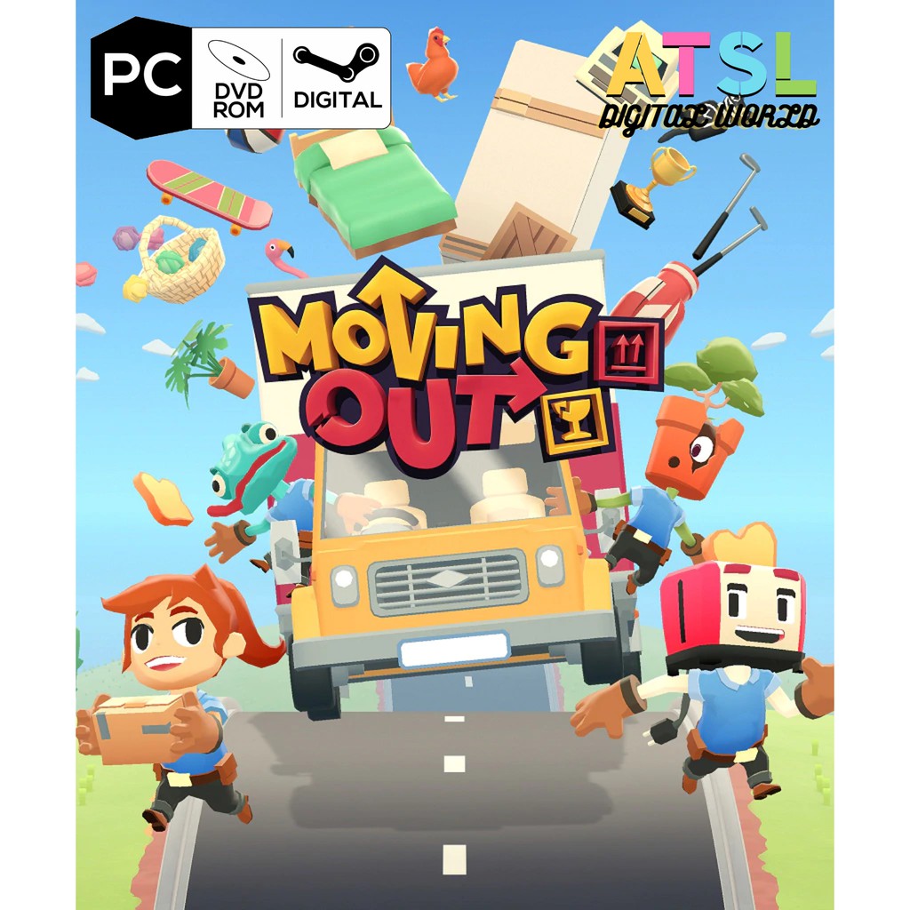 Original PC Game] Moving Out - Digital Deluxe Edition (v1.3.4856 - New DLC:  Movers in Paradise) | Shopee Malaysia