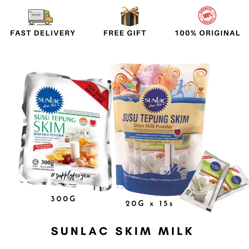 Jual Susu Skim Sunlac Susu Tepung Skim Minuman Susu Kesehatan Organik Susu Murni Low Fat Di Lapak Pundi Rezeki Olshop Bukalapak