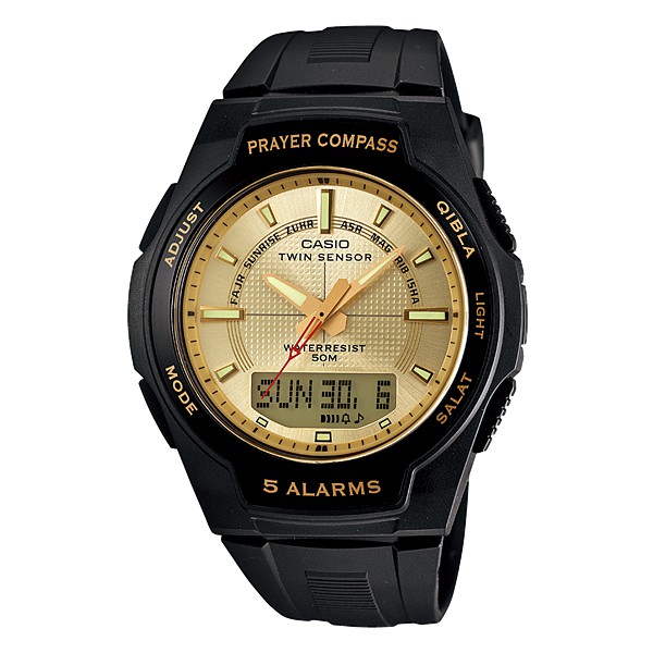 Casio ORIGINAL Watch CPW-500H casio compass prayer | Shopee Malaysia