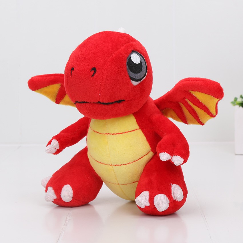 red dragon soft toy