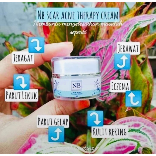 KRIM BERUBAT NB SCAR THERAPY / JERAWAT / PARUT JERAWAT 