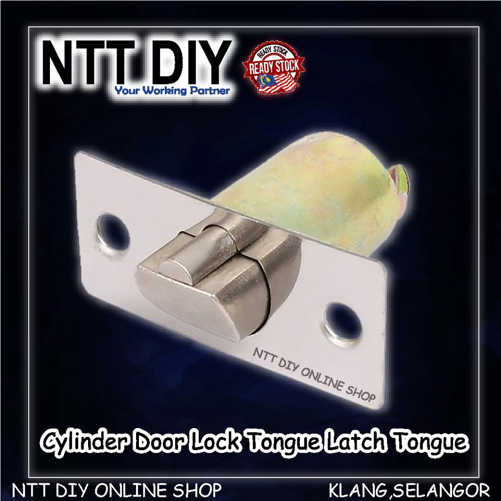 NTT DIY Cylinder Door Lock Tongue Latch Tongue 60mm / 70mm [ Ready