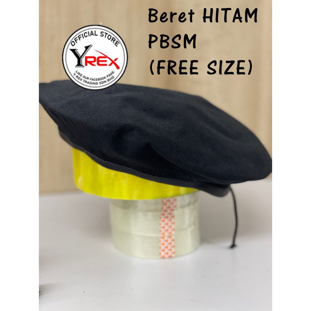 Beret Hitam Pbsmsecurity Free Saiz Shopee Malaysia