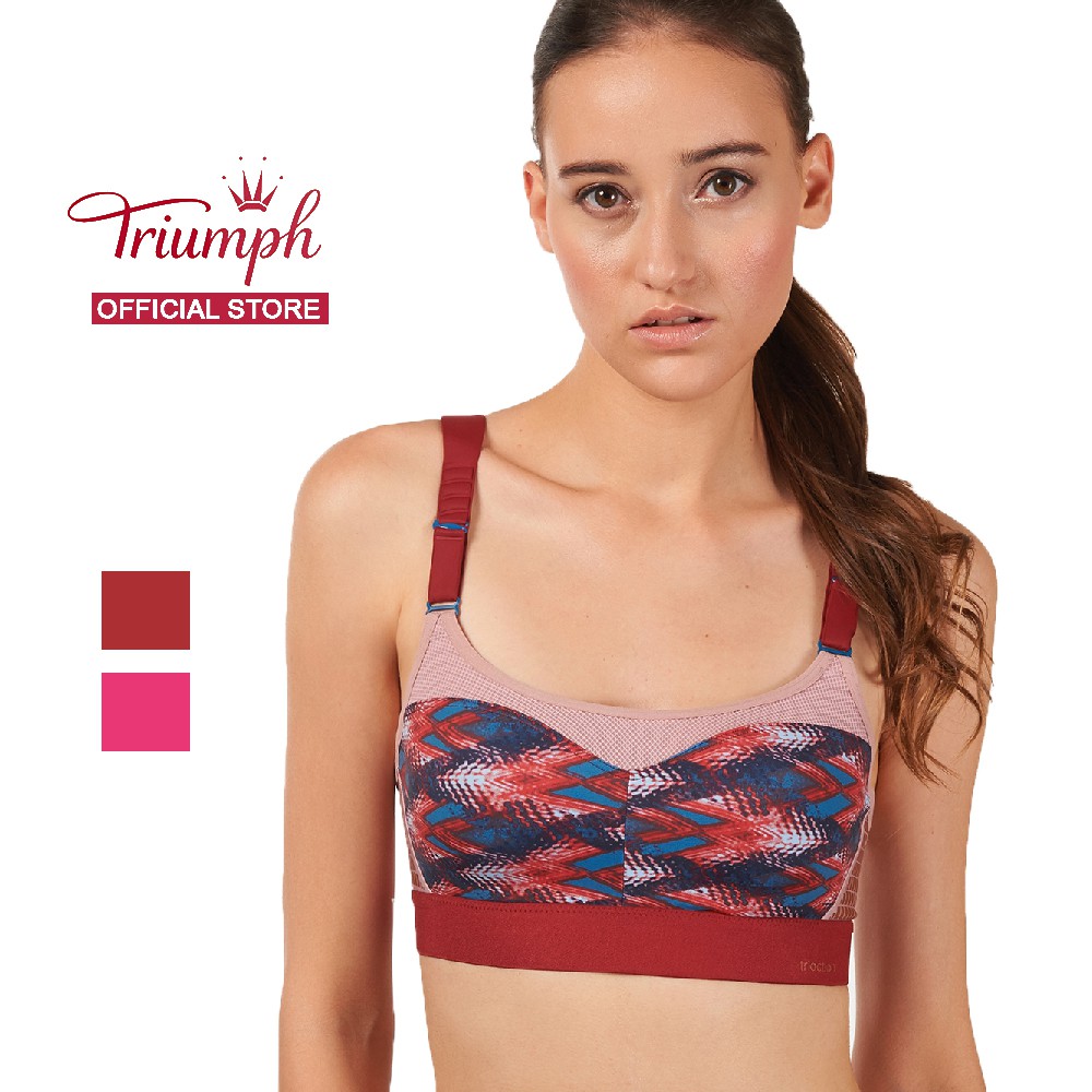 wired padded sports bra
