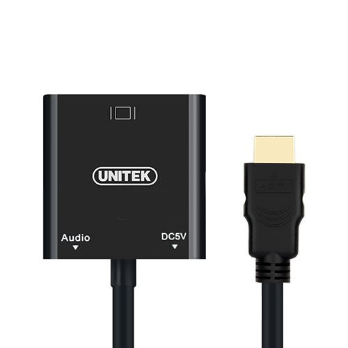 Unitek HDMIVGA With Audio Output Converter (Y6333) Shopee Malaysia