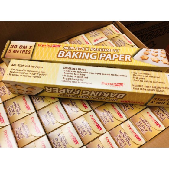 Crystal Wrap Non-stick Baking Paper (5M x 300mm) | Shopee Malaysia