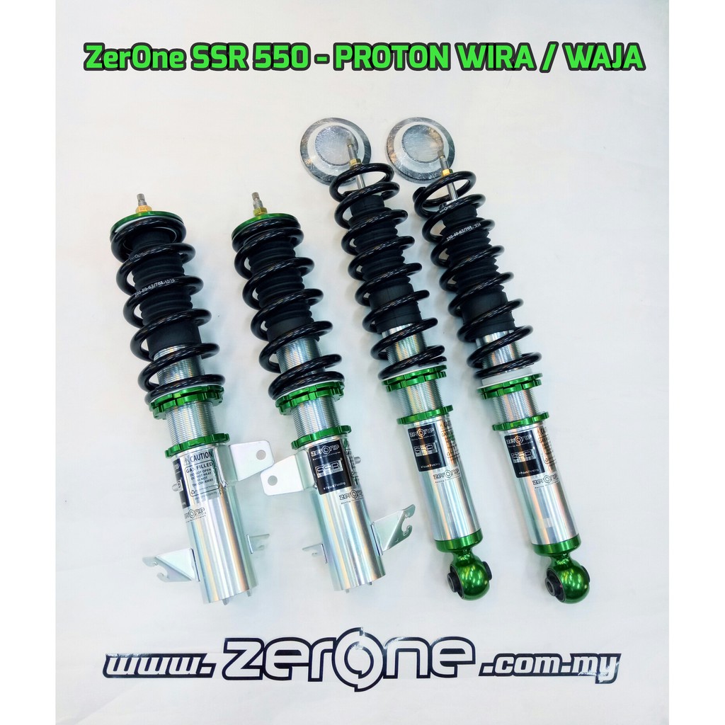 Proton Wira Waja Satria Persona Gen2 Zerone Ssr550 Fully Adjustable Suspension Coilover Shopee Malaysia