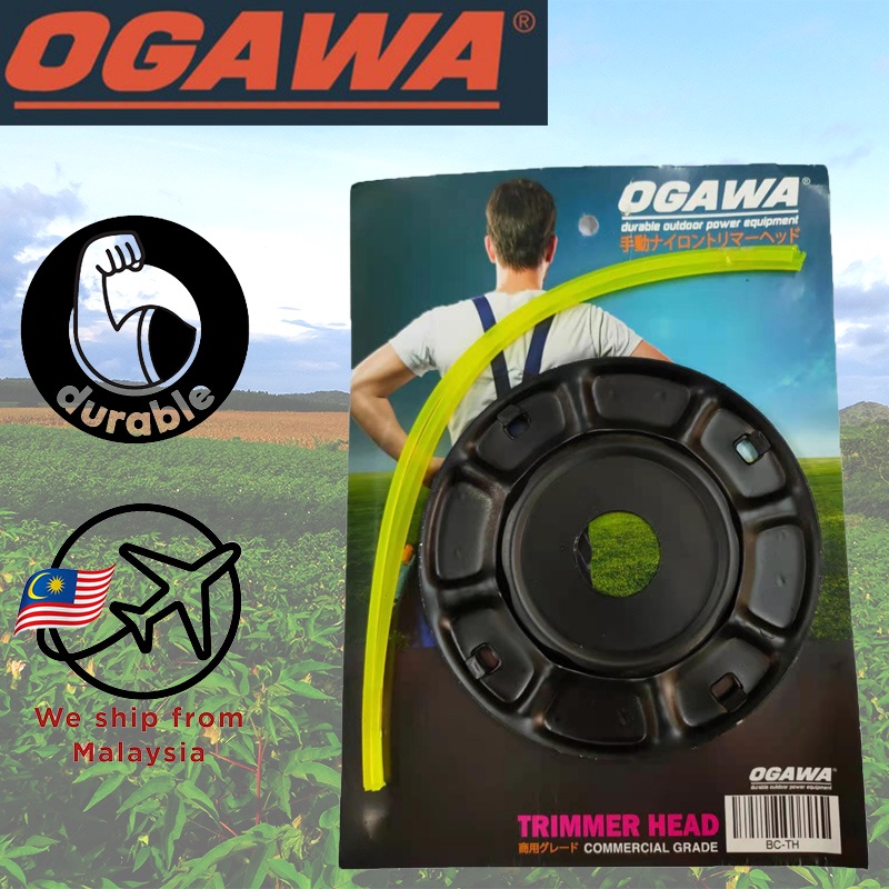 Ogawa Trimmer Line Trimmer Head Brush Cutter Head Metal Iron Plate Piring Mesin Rumput Tali Rumput Tali Potong Rumput
