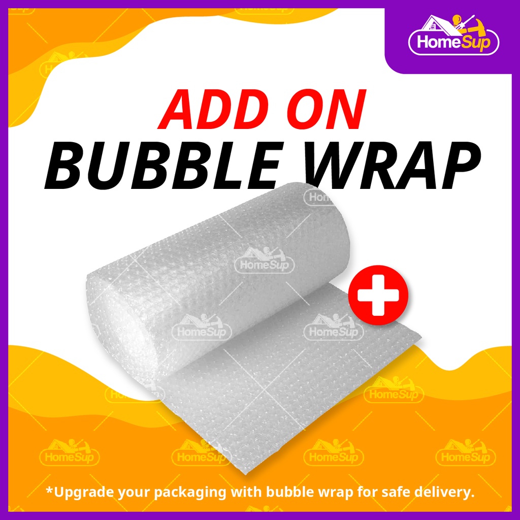 [UPGRADE NOW!] ADD ON Bubble Wrap protection for safe delivery