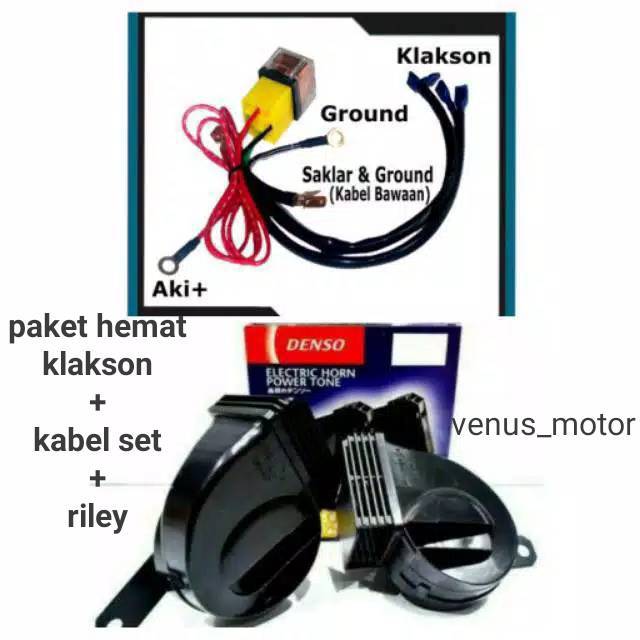 Denso japan snail horn Denso waterproof car horn universal motorcycle/ horn kereta