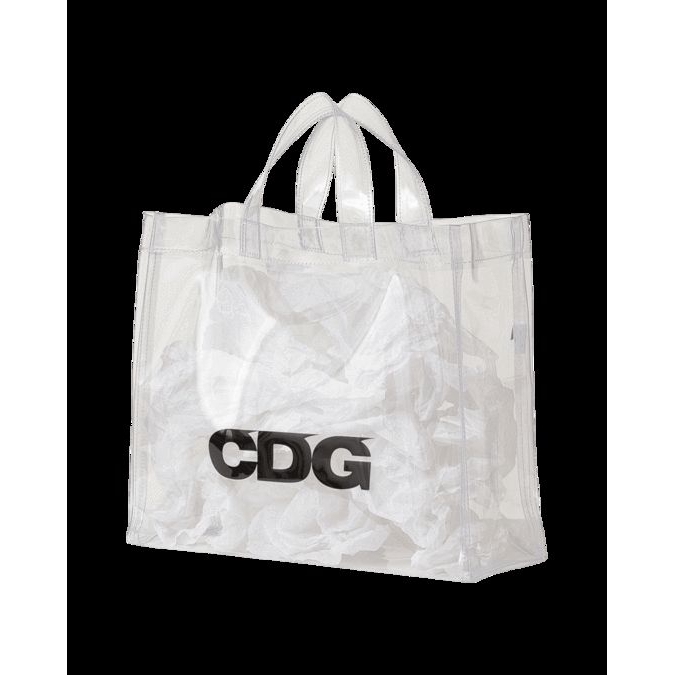 cdg transparent bag