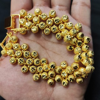 Premium Quality Emas Korea Gelang Tangan Sajat Roti Bun Premium Quality Emas Korea Gelang Tangan Sajat Roti Bun