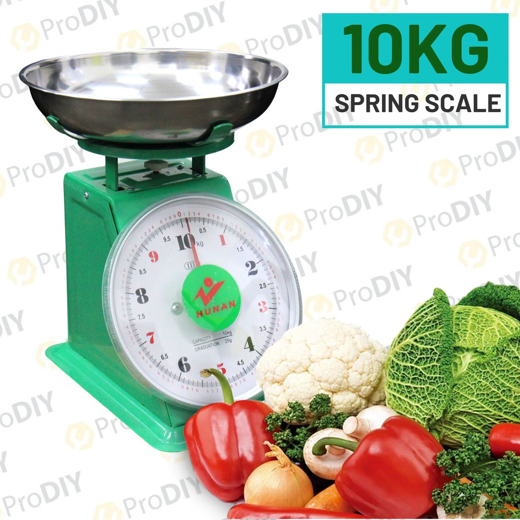 10Kg / 20Kg / 30Kg Spring Balance Weighing Mechanical Scale Pasar Malam Penimbang Sayur Ikan Buah-Buahan ( HUNAN )