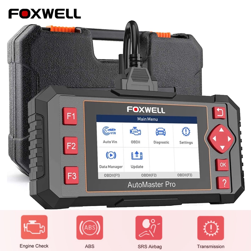 shopee: Malaysia Deliver Proton & Perodua Foxwell NT604 Elite OBD2 Professional Scanner Read Clear Code ABS SRS Engine Transmission System Data Print Car Diagnostic Tools (0:0::;0:0::)