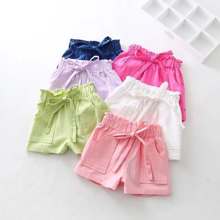 baby girl cotton trousers