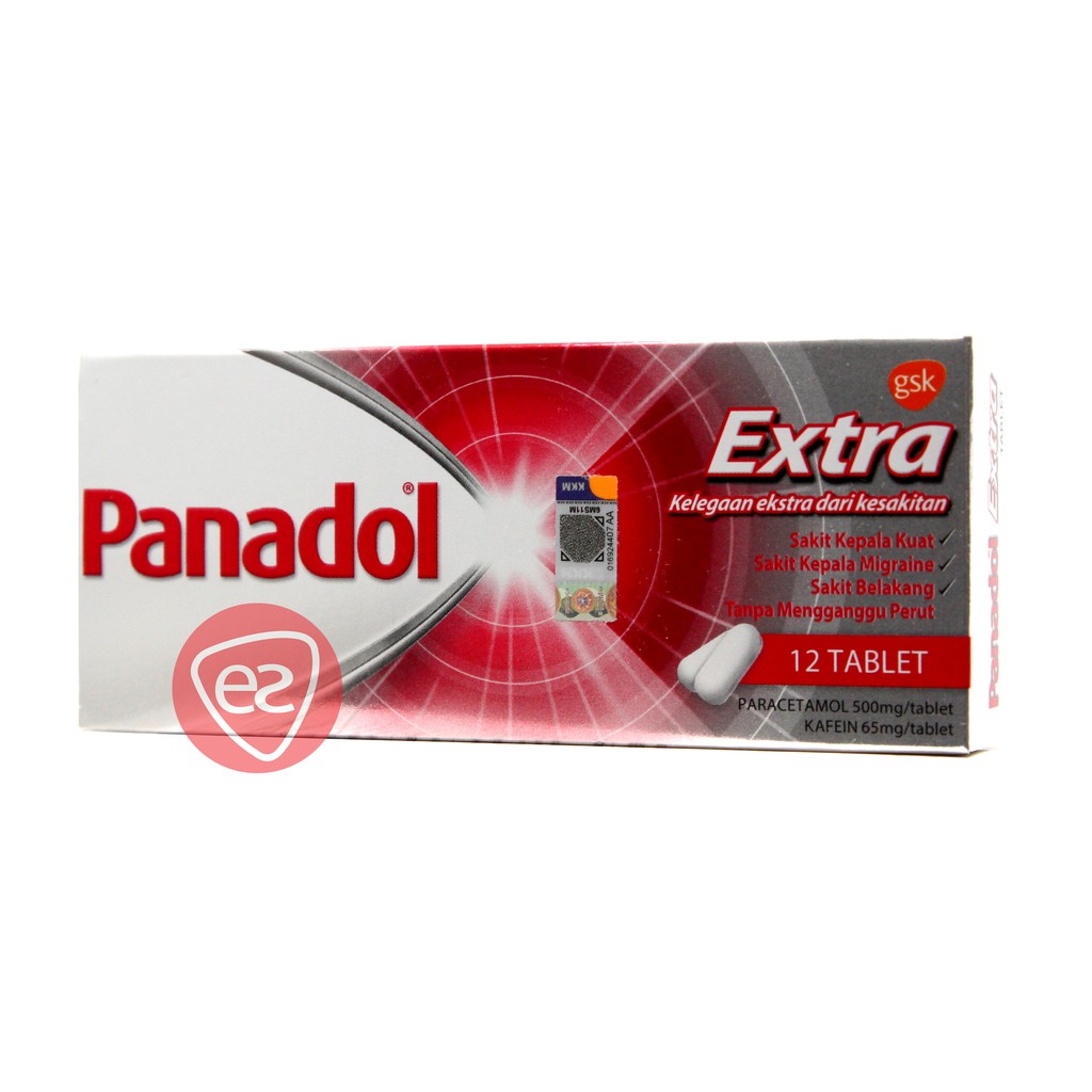 Panadol Extra Paracetamol Caffeine Caplet 12s Shopee Malaysia 5727