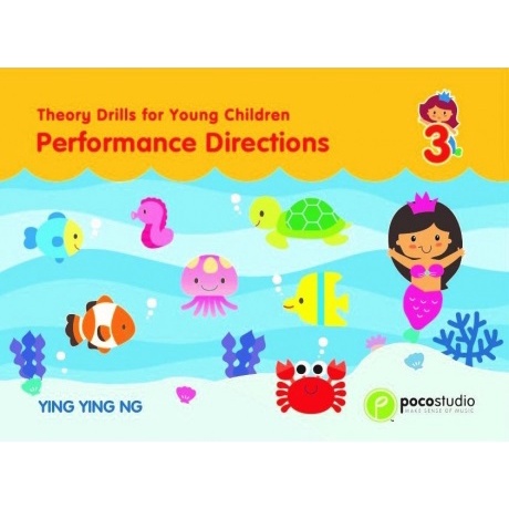 Theory Drills for Young Children Book 3  - Performance Directions MUSIC BOOK