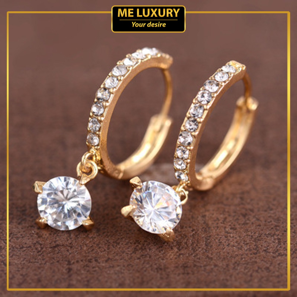 Earrings Korean Subang Telinga Anting Diamond Batu Korea Emas Korea Emas Bangkok 耳环 Stud Earrings Mutiara Sabah