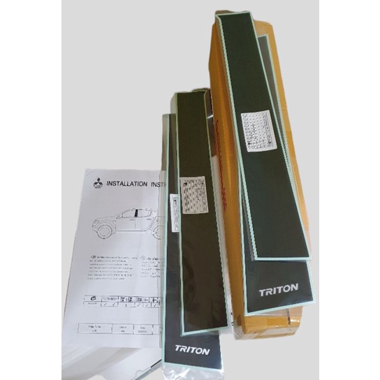 MITSUBISHI TRITON B PILLAR DECORATION FOIL | Shopee Malaysia