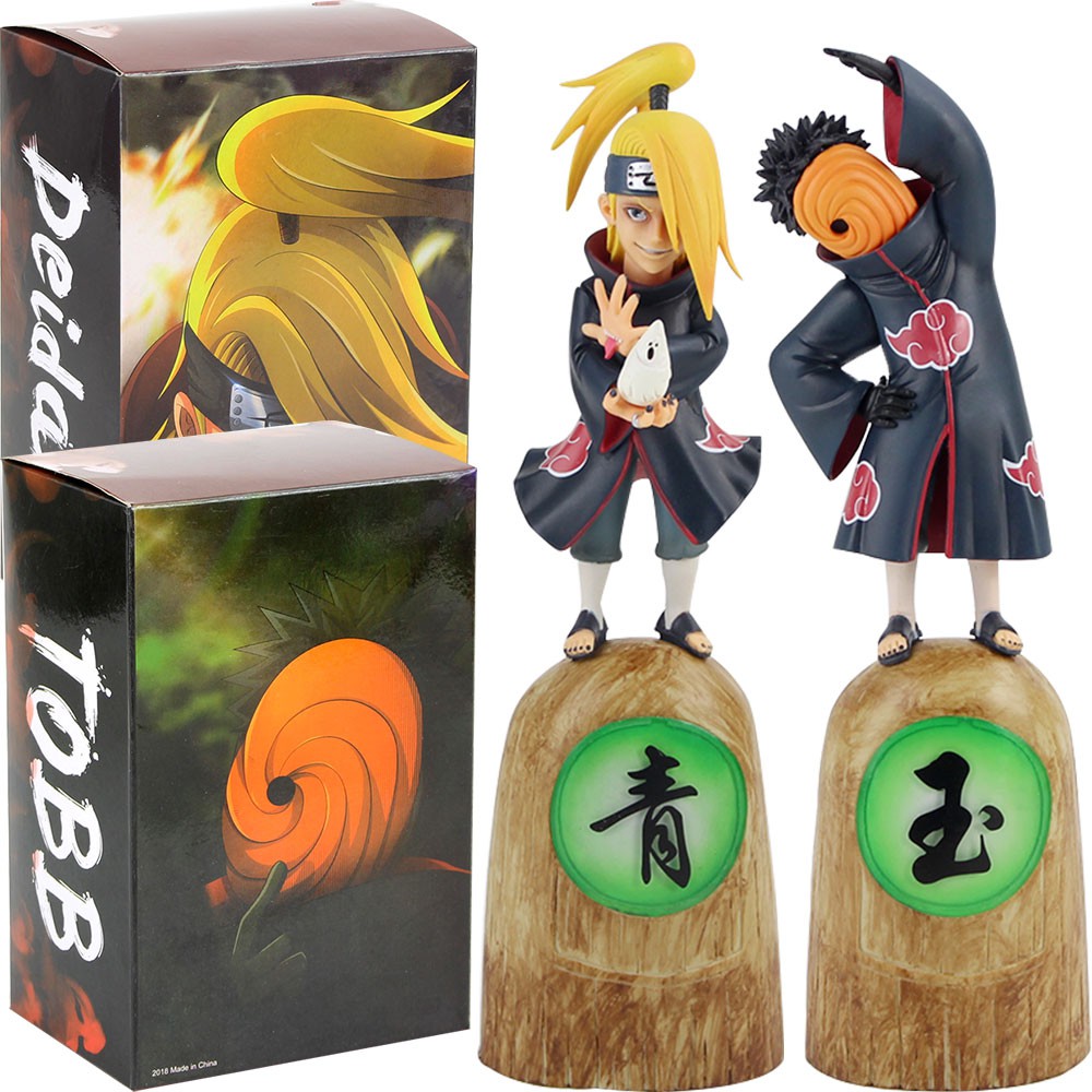 Naruto Shippuden Gaara Deidara Figures Anime Toy 2 Pcs Toys Gift Set 16cm 6 Naruto Prohost Figures Plush