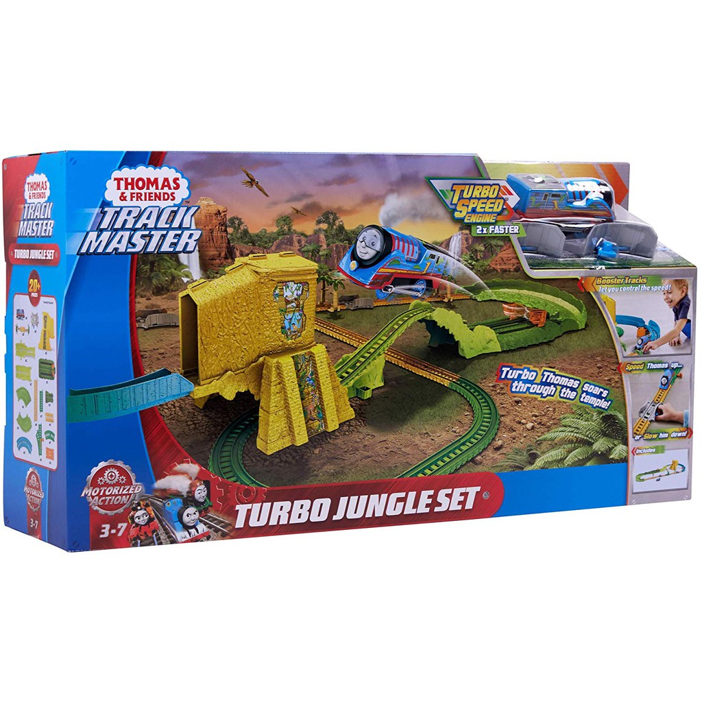 trackmaster turbo jungle set