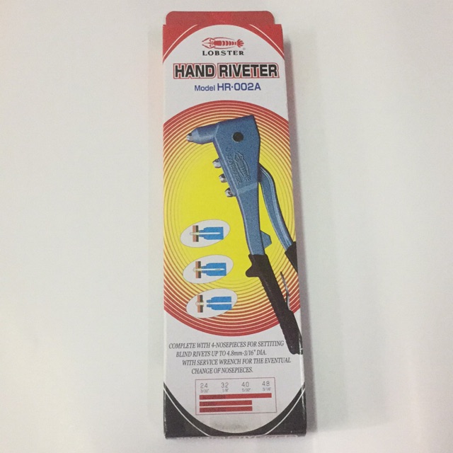 Lobster Hand Riveter HR002A [100 Original LOBSTER] Shopee Malaysia