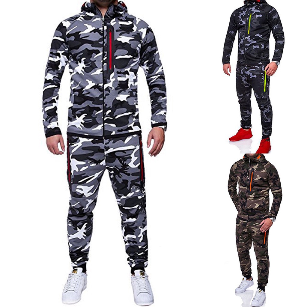 camo tracksuit mens