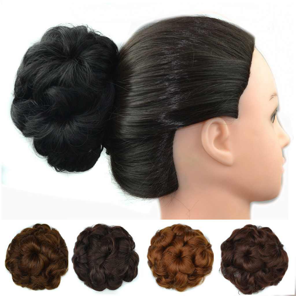 Flower Bang Hair Bun In Stock 8 Colors Shopee Malaysia