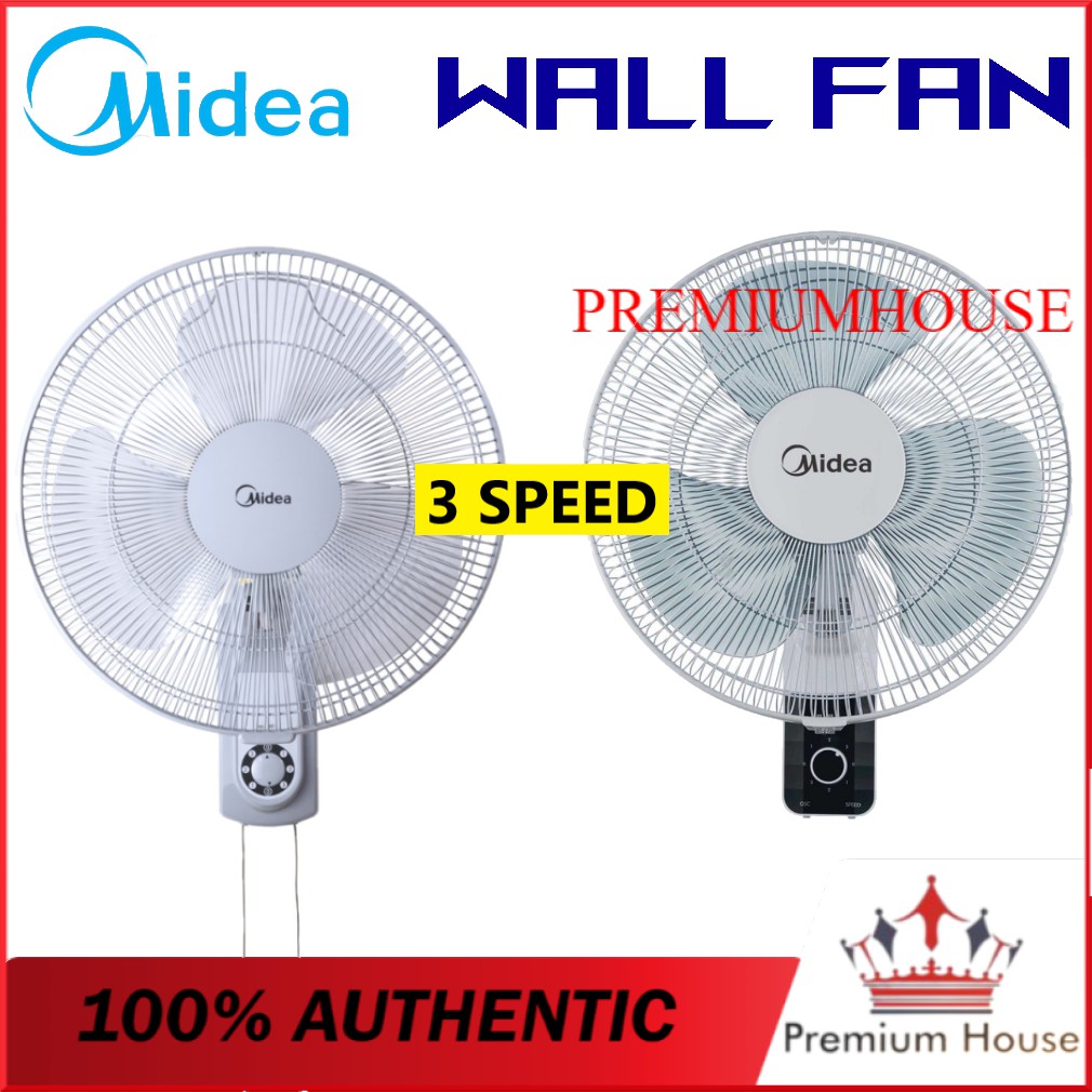 Ready Stock Midea Wall Fan 16 Mf 16fw6h Mf 16fw15ka Shopee Malaysia