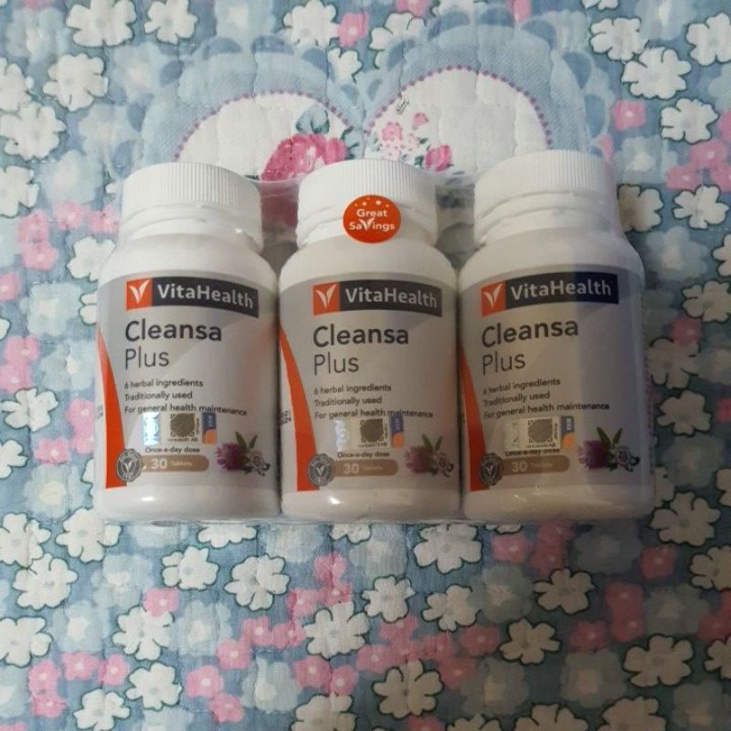 Vitahealth Cleansa Plus Tablets (Expiry Date04/2024) Shopee Malaysia
