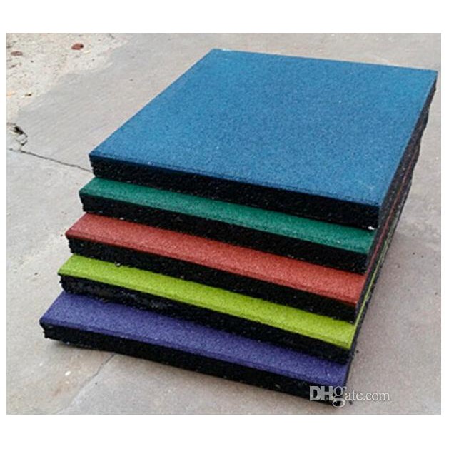 50x50cm Safety Rubber Flooring Mats Rubber Tiles For Children