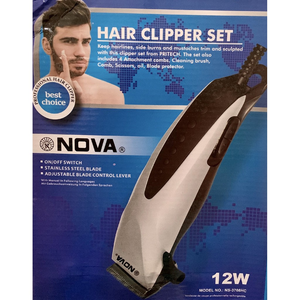 nova hair clipper ns 3766hc price