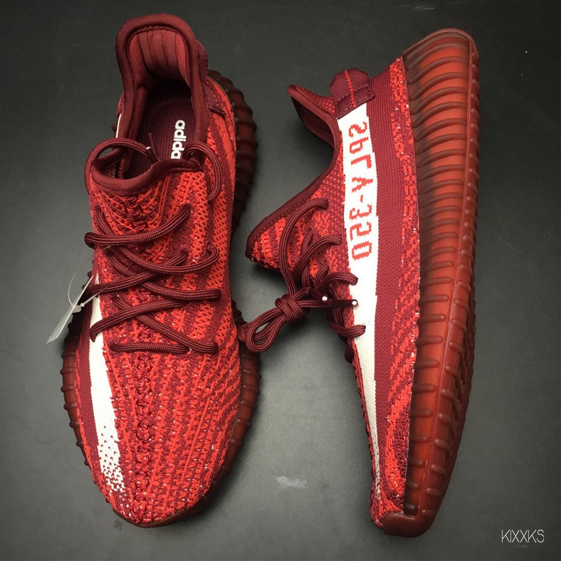 red wine zebra yeezy