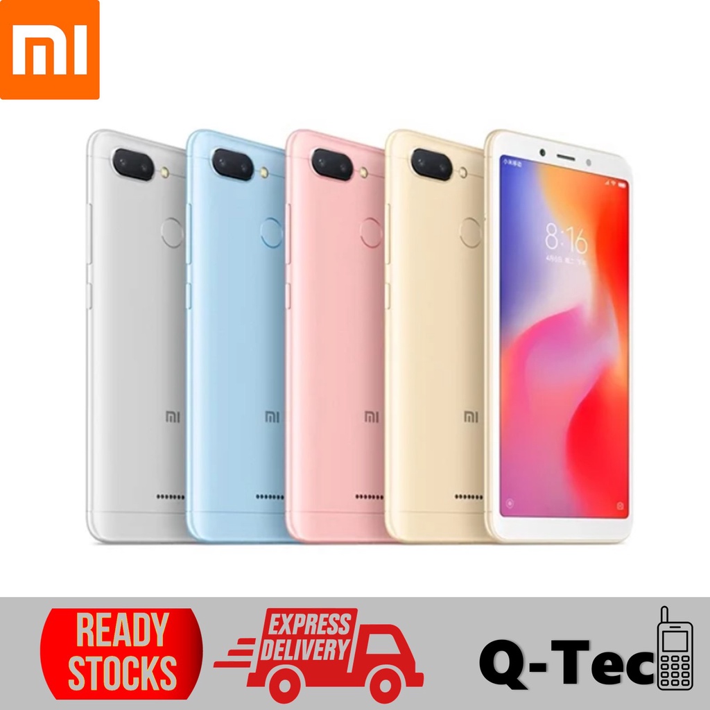 Pubg Redmi 6 4g Lte 3gb Ram 32gb Rom 4100mah Battery Phone Murah Budget Phone Used Refurbished Best Pubg Phone Shopee Malaysia