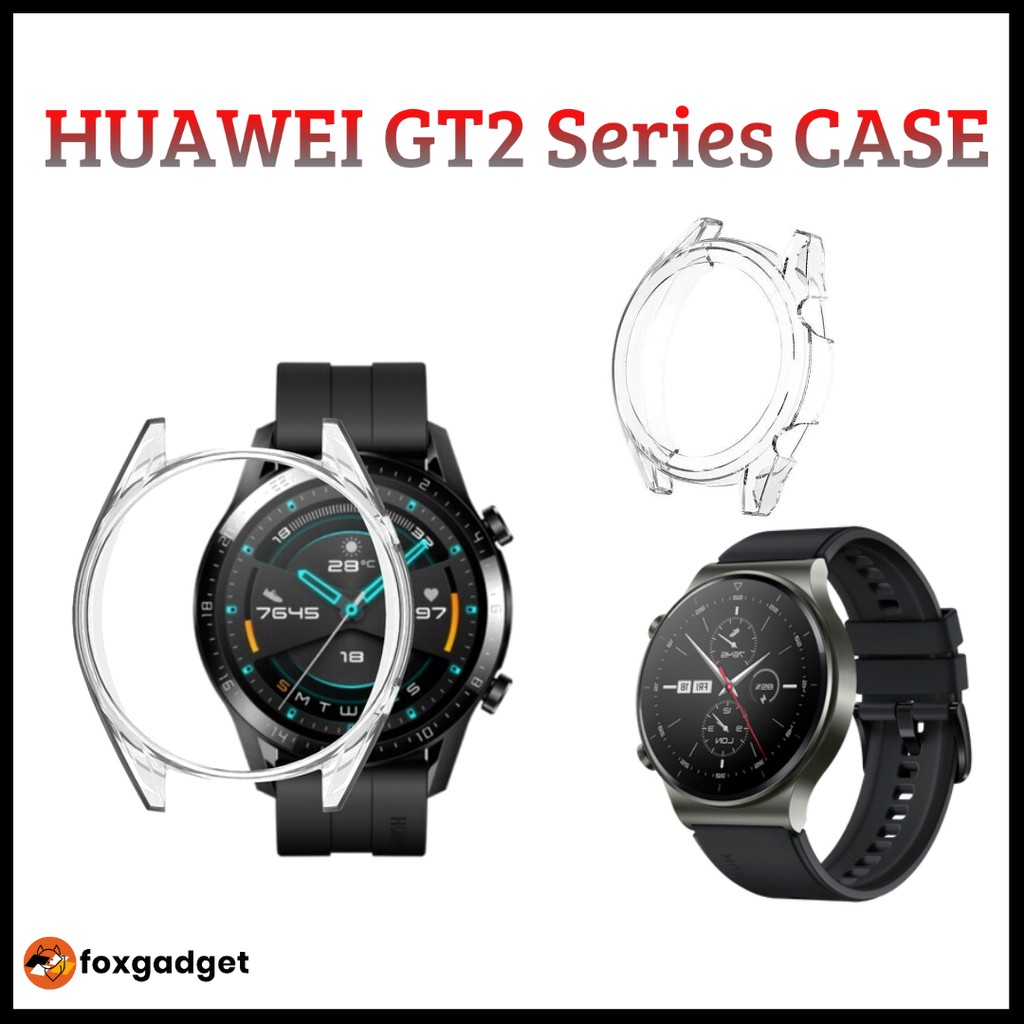Huawei GT2 / Huawei GT2 Pro - Transparent Protection Case - Ready Stock