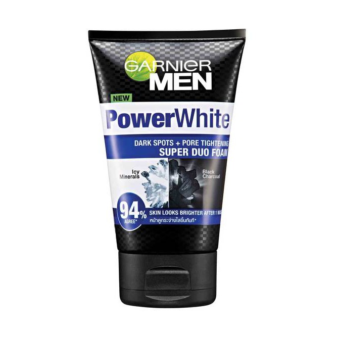 garnier face wash for men's black