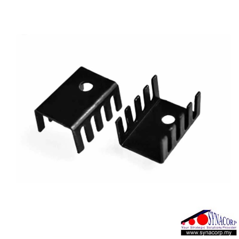 Aluminium Heatsinks TO220 Package For Transistor Mosfet Shopee Malaysia