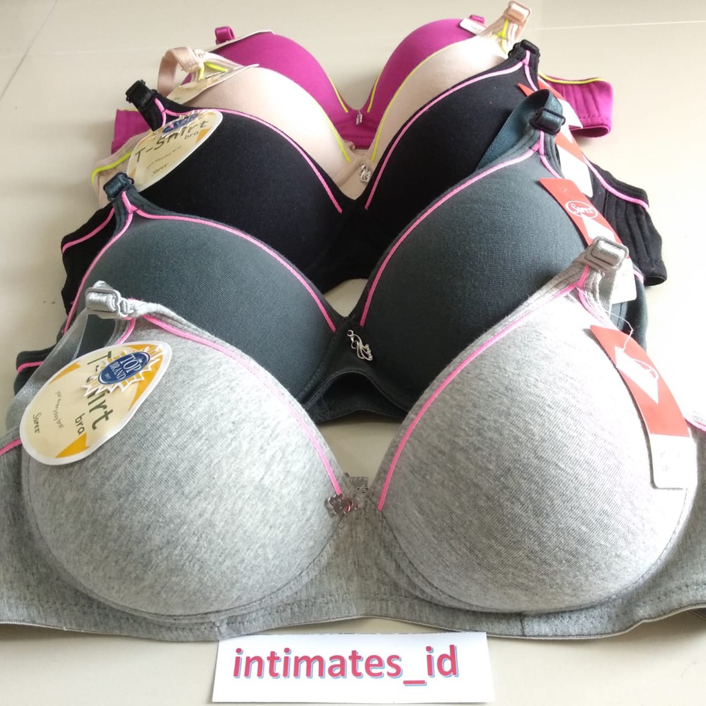 Sorex Tshirt Fashion Bra Edition Bh Sorex Non Wire Foam 34076 Shopee Malaysia