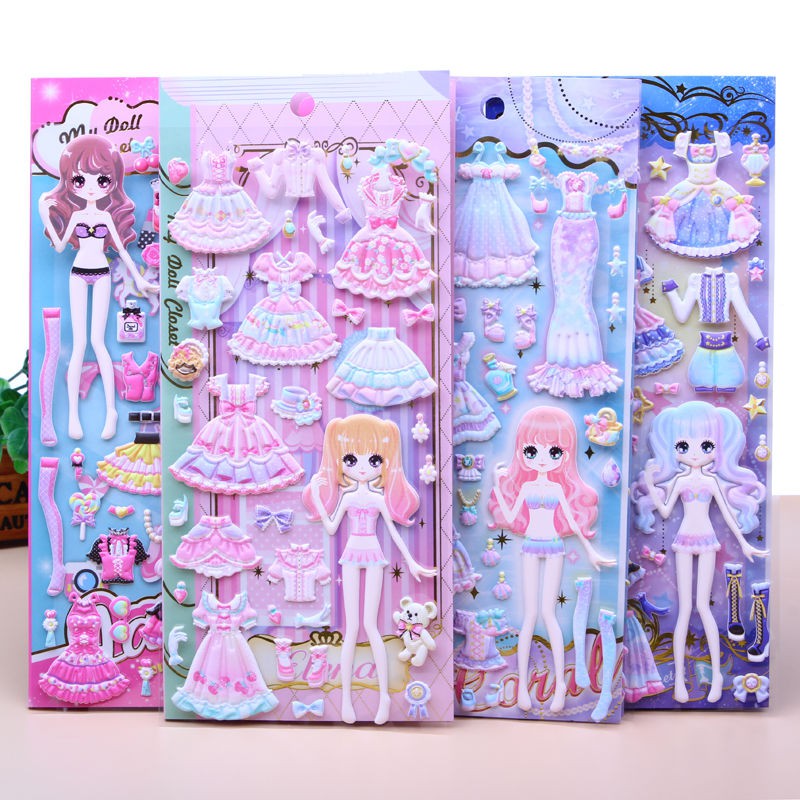barbie doll sticker