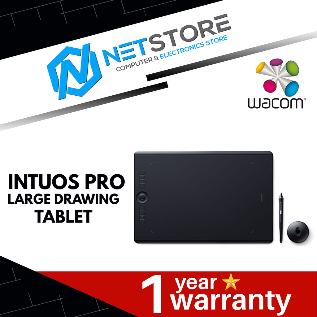 INTUOS PRO LARGE DRAWING TABLET PTH860/K0CX Shopee Malaysia