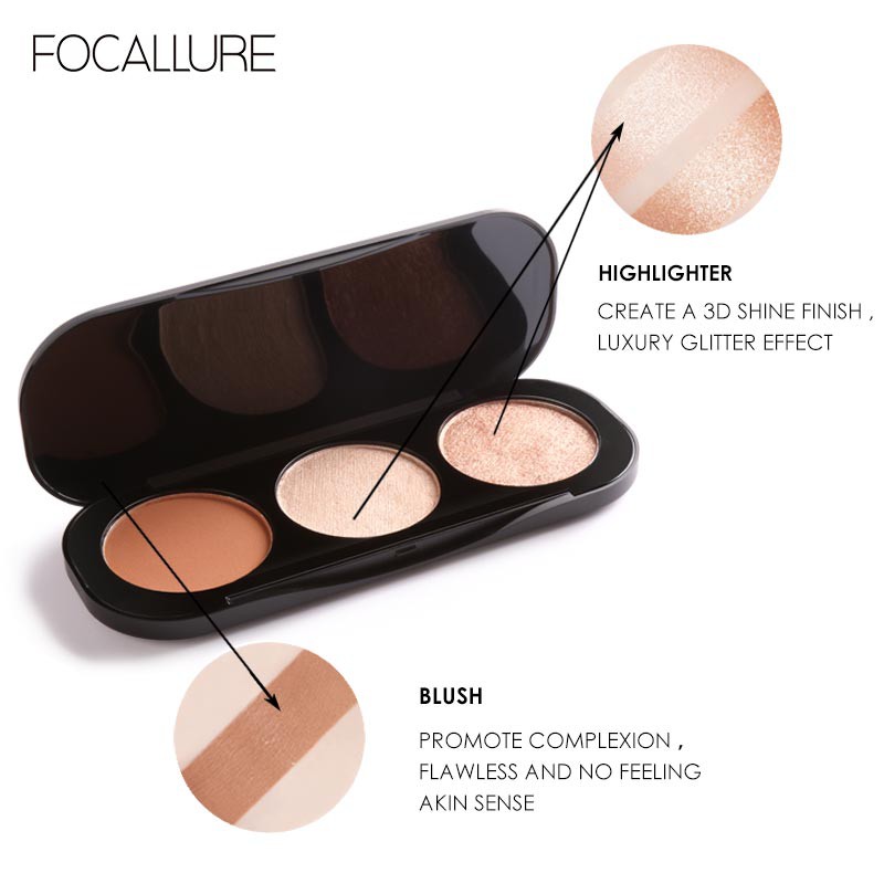 blush on highlighter focallure