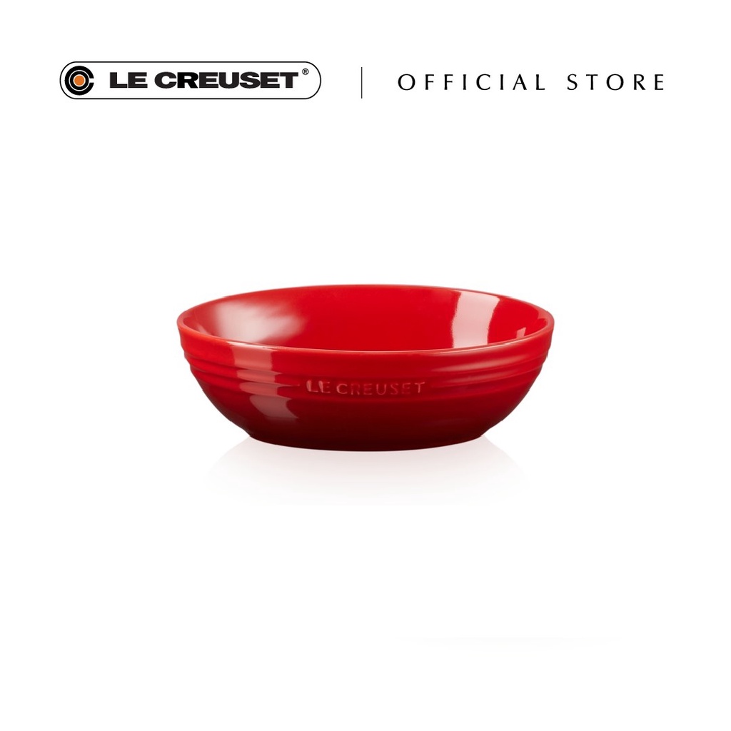 Le Creuset Stoneware Oval Serving Bowl Cerise (17cm) Shopee Malaysia