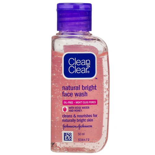 clean and clear natural bright face wash limited edition