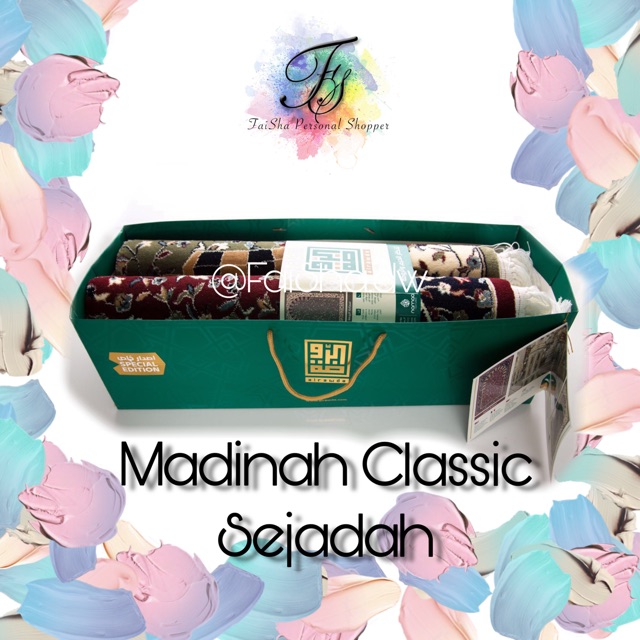 MADINAH PRAYER RUG SEJADAH SET Shopee Malaysia