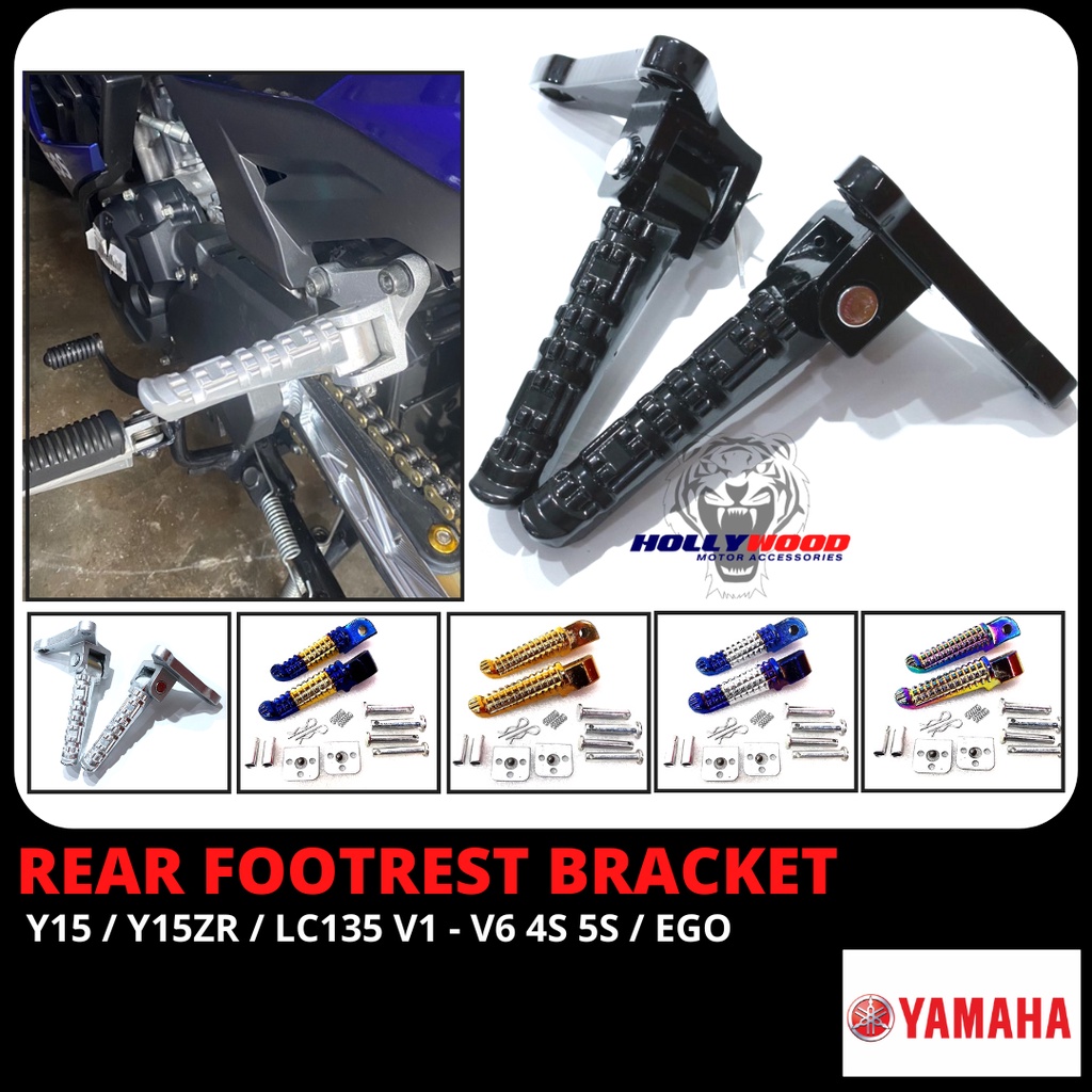 YAMAHA Y15 Y16 R15 MT15 FZ150 LC135 EGO REAR FOOTREST / PEMIJAK KAKI