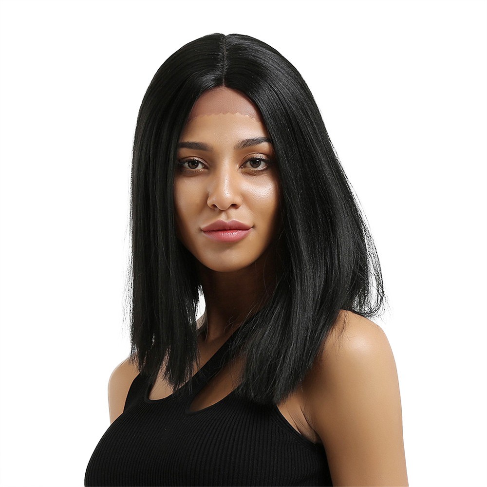 Sweet Lady Lantern Shape Ponytail Holder Braids Wig Natural Hair
